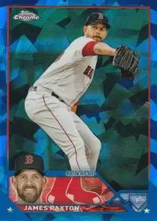 2023 Topps Chrome Update Sapphire Edition #USCS119 - James Paxton - Boston Red Sox