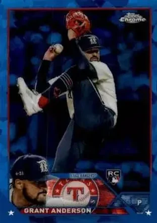 2023 Topps Chrome Update Sapphire Edition #USCS141 - Grant Anderson - Texas Rangers