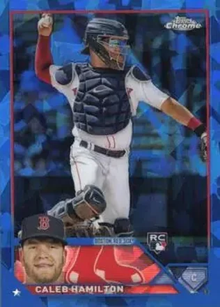 2023 Topps Chrome Update Sapphire Edition #USCS160 - Caleb Hamilton - Boston Red Sox