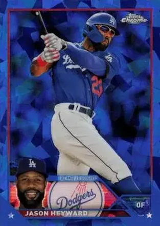 2023 Topps Chrome Update Sapphire Edition #USCS164 - Jason Heyward - Los Angeles Dodgers