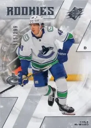 2023-24 SPx #113 - Cole McWard - Vancouver Canucks