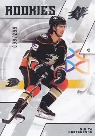 2023-24 SPx #126 - Nikita Nesterenko - Anaheim Ducks