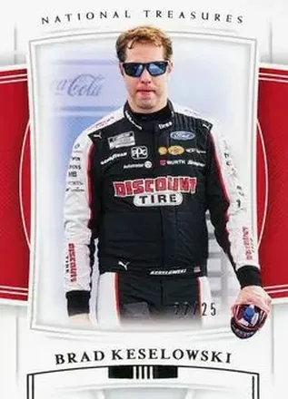 2020 Panini National Treasures #2 - Brad Keselowski - Team Penske