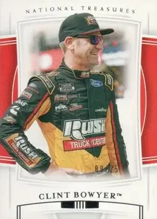 2020 Panini National Treasures #11 - Clint Bowyer - Stewart-Haas Racing