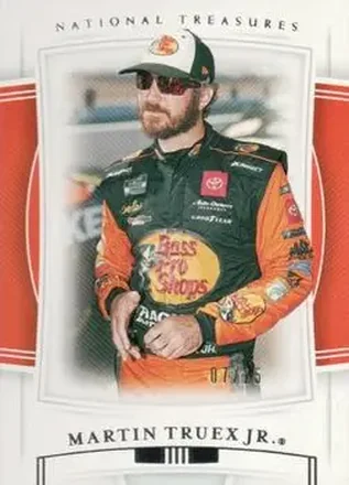 2020 Panini National Treasures #14 - Martin Truex Jr. - Joe Gibbs Racing