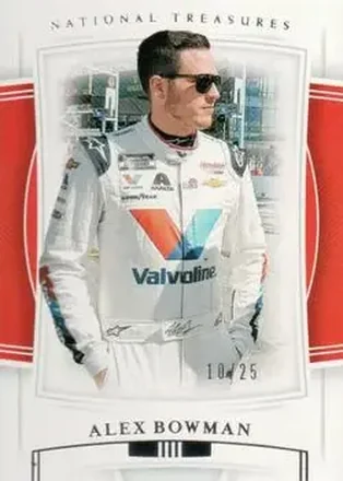 2020 Panini National Treasures #24 - Alex Bowman - Hendrick Motorsports