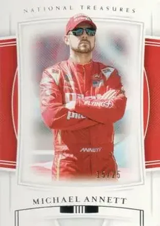 2020 Panini National Treasures #26 - Michael Annett - JR Motorsports