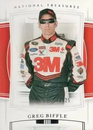 2020 Panini National Treasures #33 - Greg Biffle - Roush Fenway Racing
