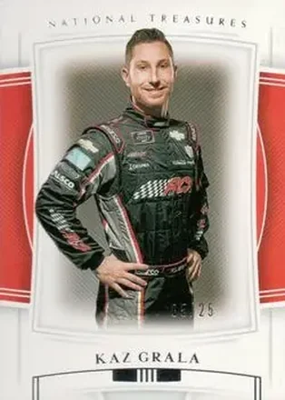 2020 Panini National Treasures #36 - Kaz Grala - Richard Childress Racing