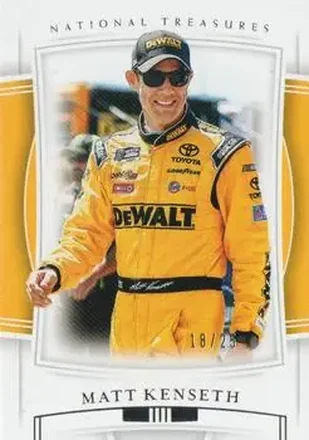2020 Panini National Treasures #39 - Matt Kenseth - Joe Gibbs Racing