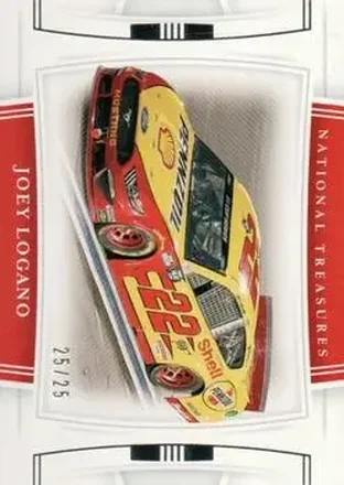 2020 Panini National Treasures #51 - Joey Logano - Team Penske