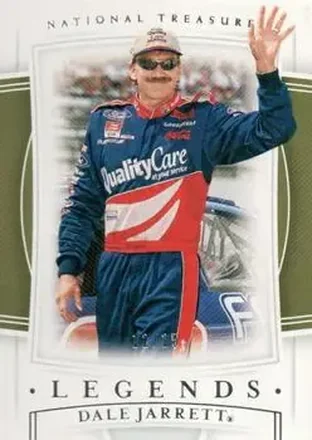 2020 Panini National Treasures #63 - Dale Jarrett - Robert Yates Racing