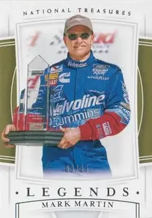 2020 Panini National Treasures #64 - Mark Martin - Roush Racing
