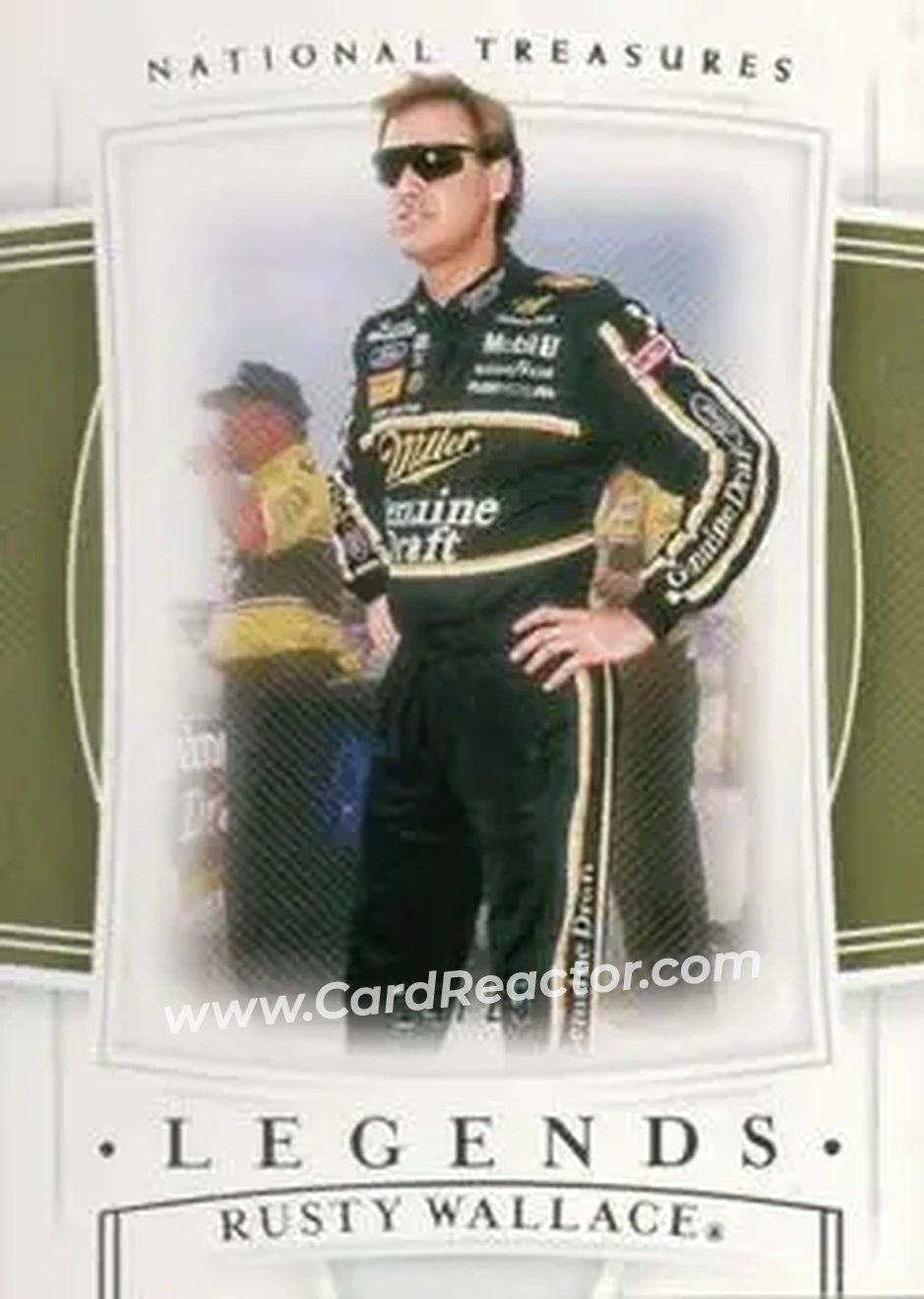 2020 Panini National Treasures #65 - Rusty Wallace - Penske Racing South - Front