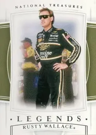 2020 Panini National Treasures #65 - Rusty Wallace - Penske Racing South