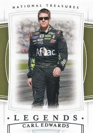 2020 Panini National Treasures #68 - Carl Edwards - Roush Fenway Racing
