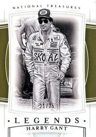 2020 Panini National Treasures #69 - Harry Gant - Mach 1 Racing