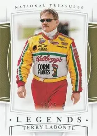 2020 Panini National Treasures #71 - Terry Labonte - Hendrick Motorsports