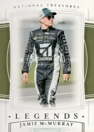 2020 Panini National Treasures #75 - Jamie McMurray - Chip Ganassi Racing