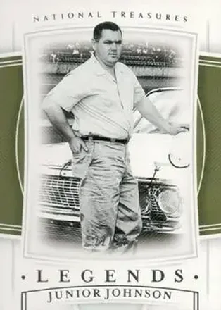 2020 Panini National Treasures #80 - Junior Johnson - Junior Johnson & Associates