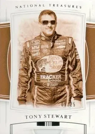 2020 Panini National Treasures #84 - Tony Stewart - Stewart-Haas Racing