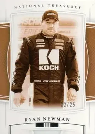 2020 Panini National Treasures #87 - Ryan Newman - Roush Fenway Racing