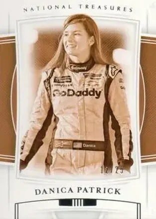 2020 Panini National Treasures #88 - Danica Patrick - Premium Motorsports