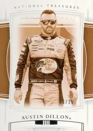 2020 Panini National Treasures #91 - Austin Dillon - Richard Childress Racing