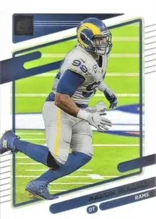 2021 Clearly Donruss #27 - Aaron Donald - Los Angeles Rams