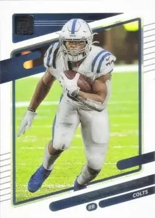 2021 Clearly Donruss #35 - Jonathan Taylor - Indianapolis Colts