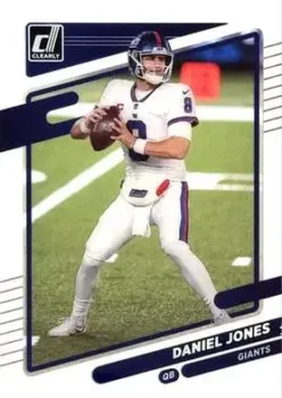 2021 Clearly Donruss #36 - Daniel Jones - New York Giants