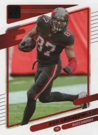 2021 Clearly Donruss #45 - Rob Gronkowski - Tampa Bay Buccaneers