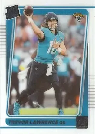 2021 Clearly Donruss #51 - Trevor Lawrence - Jacksonville Jaguars