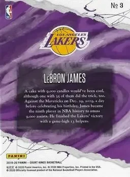 Back of LeBron James