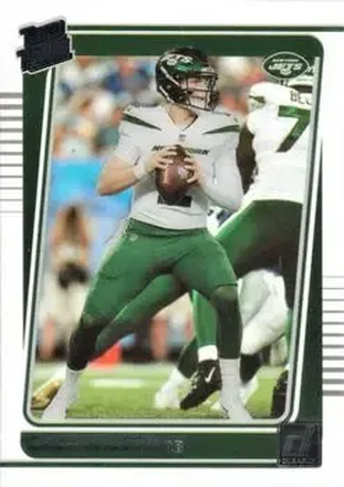 2021 Clearly Donruss #52 - Zach Wilson - New York Jets