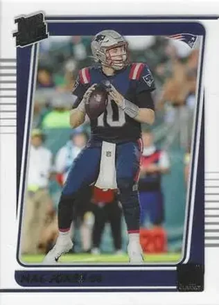 2021 Clearly Donruss #55 - Mac Jones - New England Patriots