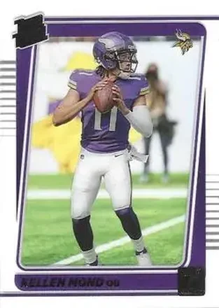 2021 Clearly Donruss #57 - Kellen Mond - Minnesota Vikings