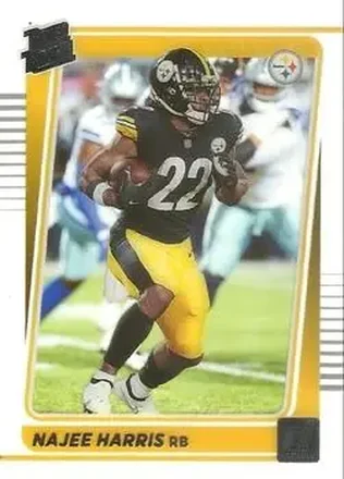 2021 Clearly Donruss #60 - Najee Harris - Pittsburgh Steelers