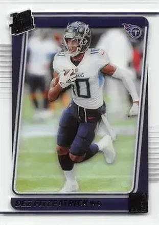 2021 Clearly Donruss #83 - Dez Fitzpatrick - Tennessee Titans