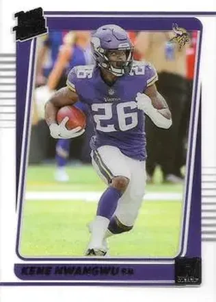 2021 Clearly Donruss #85 - Kene Nwangwu - Minnesota Vikings