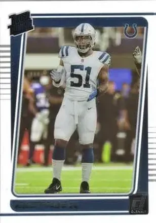 2021 Clearly Donruss #96 - Kwity Paye - Indianapolis Colts