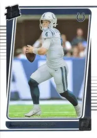 2021 Clearly Donruss #100 - Sam Ehlinger - Indianapolis Colts