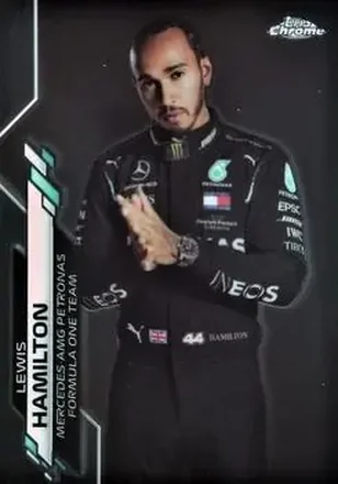 2020 Topps Chrome Formula 1 #1a - Lewis Hamilton - Mercedes-AMG Petronas F1