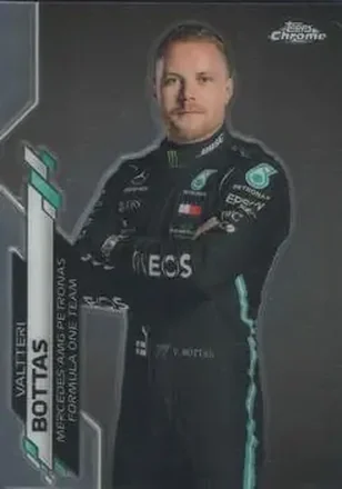2020 Topps Chrome Formula 1 #2a - Valtteri Bottas - Mercedes-AMG Petronas F1