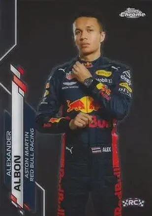 2020 Topps Chrome Formula 1 #5a - Alex Albon - Red Bull Racing