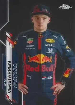 2020 Topps Chrome Formula 1 #6a - Max Verstappen - Red Bull Racing
