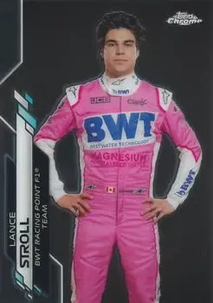 2020 Topps Chrome Formula 1 #14 - Lance Stroll - BWT Racing Point F1
