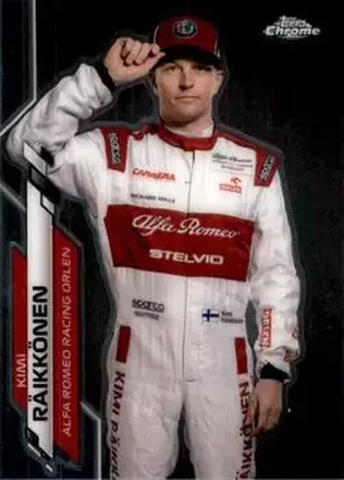 2020 Topps Chrome Formula 1 #15 - Kimi Räikkönen - Alfa Romeo F1 Team