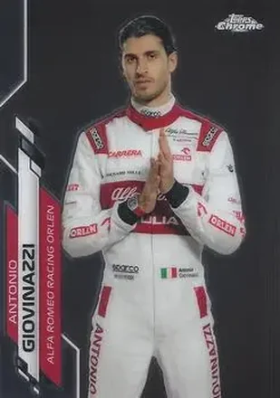 2020 Topps Chrome Formula 1 #16 - Antonio Giovinazzi - Alfa Romeo F1 Team