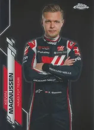 2020 Topps Chrome Formula 1 #18 - Kevin Magnussen - Haas F1 Team